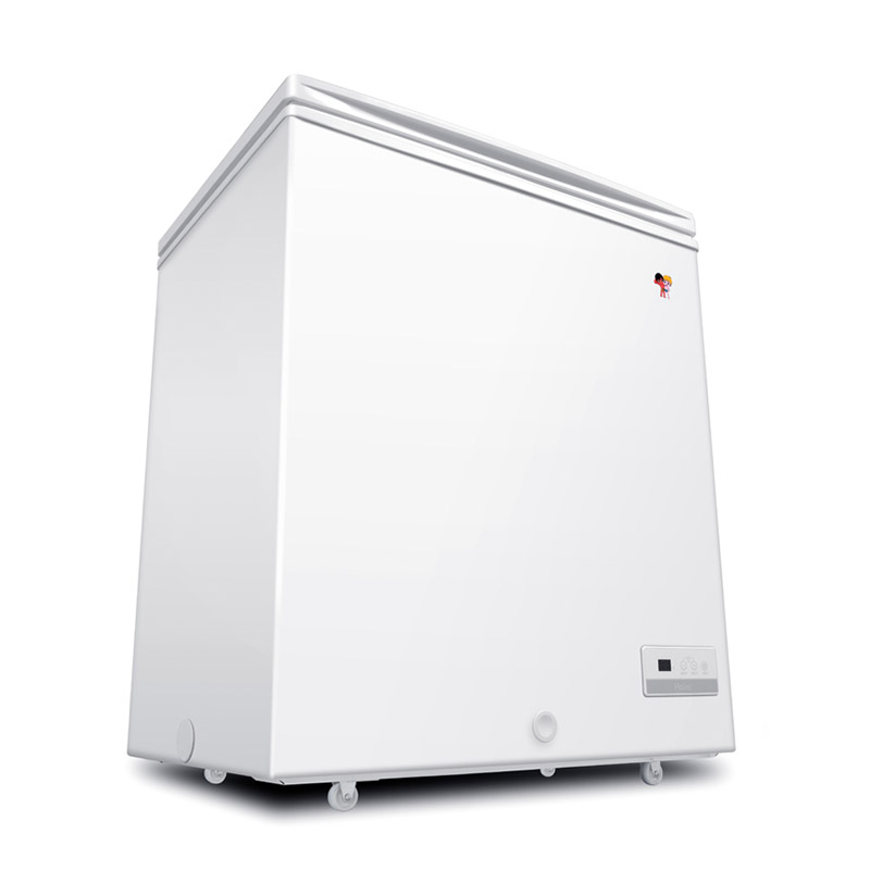 海尔(Haier)BC/BD-142HEF 142升智能家用冰柜 超薄电子温控 电脑控温 冷藏冷冻转换柜 冷柜 节能单温高清大图