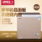 星星(XINGX) BD/BC-140BJV 140升 卧式冷柜 冰柜 顶开门 不锈钢内胆 微霜系统 电子控温(咖啡金)
