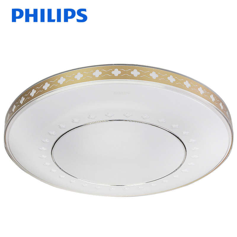 飞利浦(PHILIPS)LED吸顶灯炫飞圆形卧室书房客厅照明灯具现代简约调光30W灯