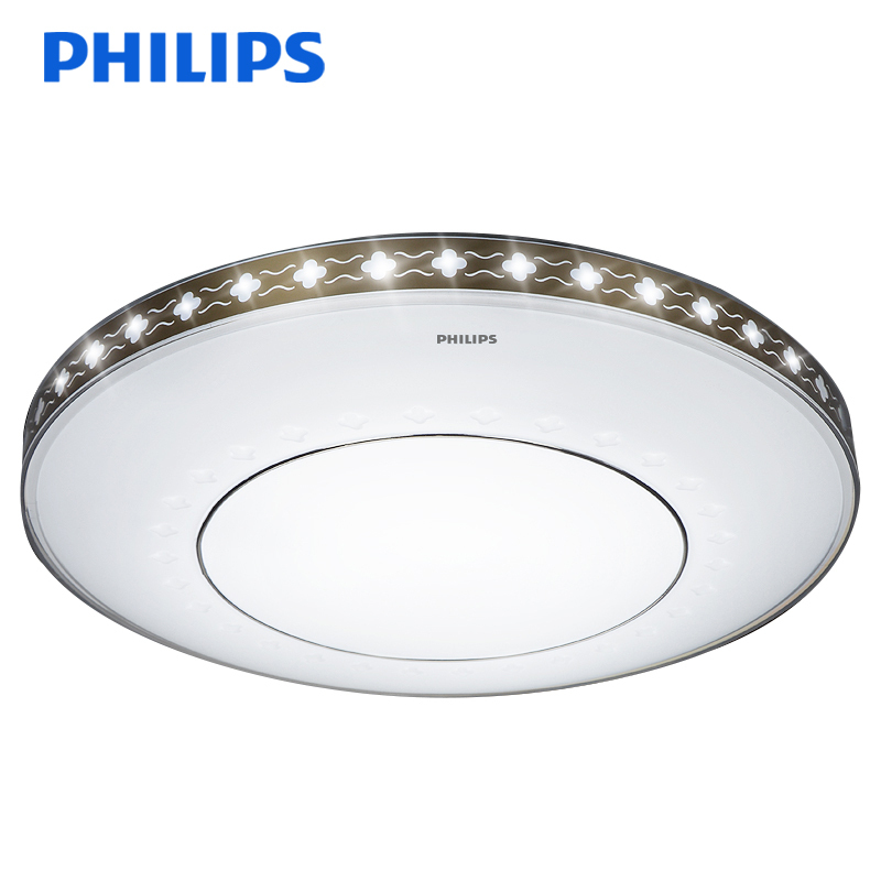 飞利浦(PHILIPS)LED吸顶灯炫飞圆形卧室书房客厅照明灯具现代简约调光30W灯