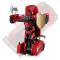 星辉(Rastar)RS战警奔驰遥控变形机器人一键遥控变形车金刚儿童玩具车74800红色