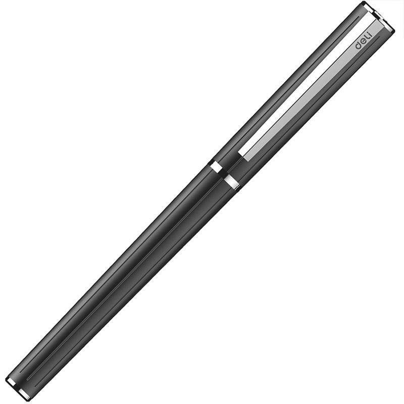 【中国工匠】得力S676F/S676M钢笔 米修斯系列商务墨水笔学生钢笔 单支价高清大图