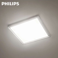 飞利浦集成吊顶led灯 平板扣板300*300灯具嵌入式超薄面板灯厨房卫生间照明模块 Philips厨卫灯
