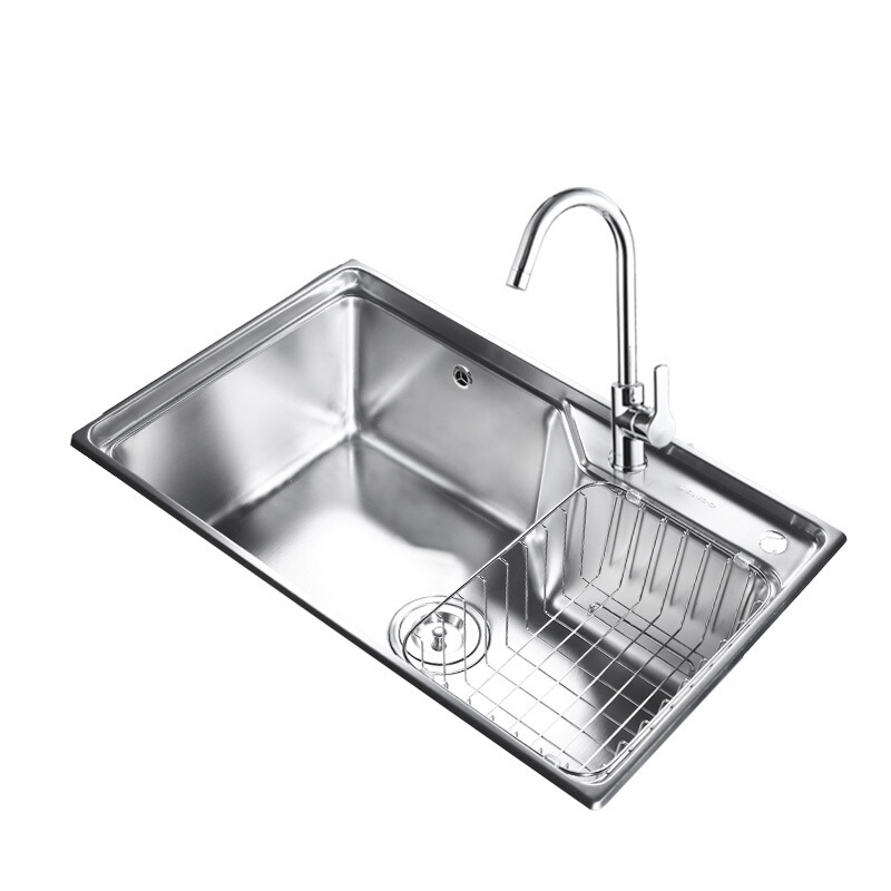 JOMOO九牧 304不锈钢厨房水槽套餐大单槽洗菜盆洗碗池