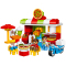 LEGO乐高 Duplo得宝系列 比萨店10834 塑料玩具 2-5岁 50-100块
