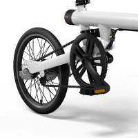 小米(MI)米家电助折叠自行车 平衡车滑板车力矩传感智能单车代步车 白色