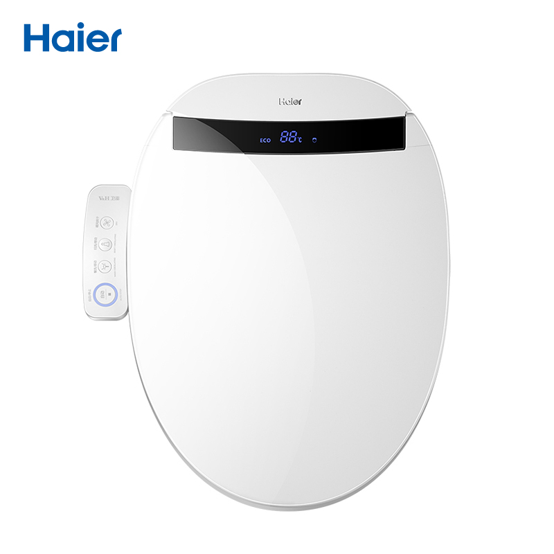 Haier/海尔智能马桶盖电子坐便盖冲洗洁身器EQ3-A5 即热智能款型高清大图