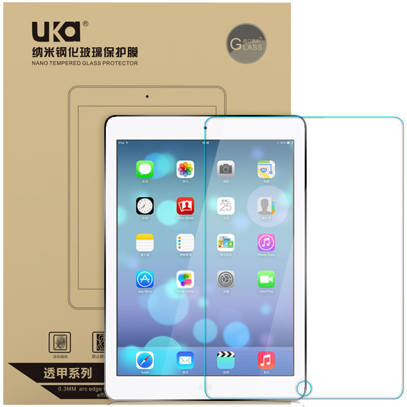 优加uka苹果ipadairair2pro97英寸钢化玻璃膜平板保护贴膜视频