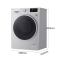 LG洗衣机WD-N51ANF25 8公斤 洗烘一体机 DD直驱变频 1级节能 洁桶洗 快洗 LED触摸屏 滚筒 奢华银