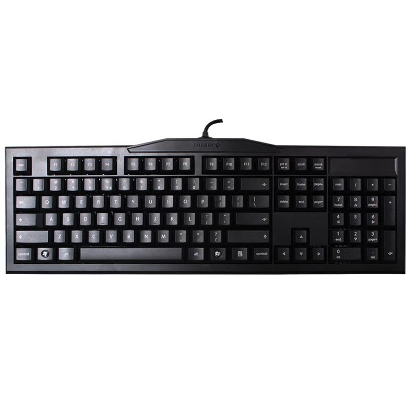 樱桃(Cherry)机械键盘MX-BOARD 2.0 G80-3800 黑色黑轴 吃鸡键盘图片
