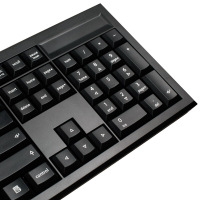 樱桃(Cherry)机械键盘MX-BOARD 2.0 G80-3800 黑色黑轴 吃鸡键盘