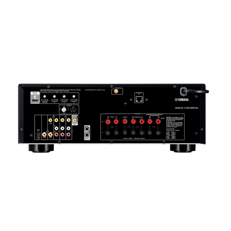 雅马哈(Yamaha)RX-V581 家庭影院 音响 7.2声道AV功放机金色高清大图