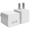 Capshi JH20055V/1A手机充电器(3C认证)USB电源适配器 白色 适于苹果iPhone67Plus 三星