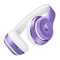 BEATS Solo3 Wireless 无线耳机 头戴式蓝牙耳机 带麦可通话跑步运动耳机 紫色