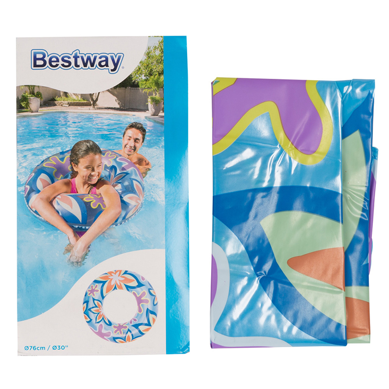 [苏宁自营]百威 Bestway 儿童充气游泳圈 水上游玩泳圈36057浮圈