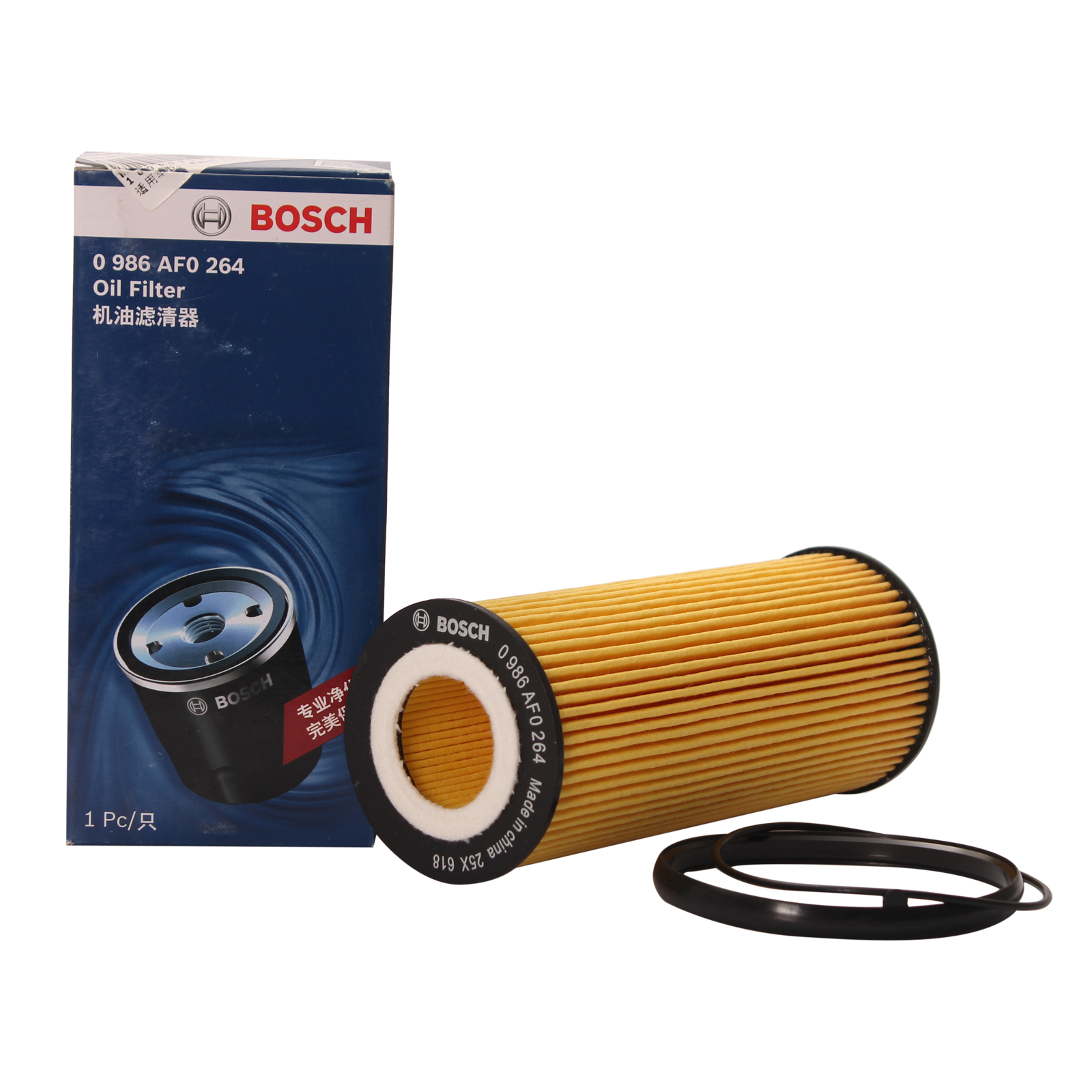 国产博世(BOSCH)机油滤清器0986AF0264(奥迪A6L2.4L、2.8L、3.2LQ53.2)