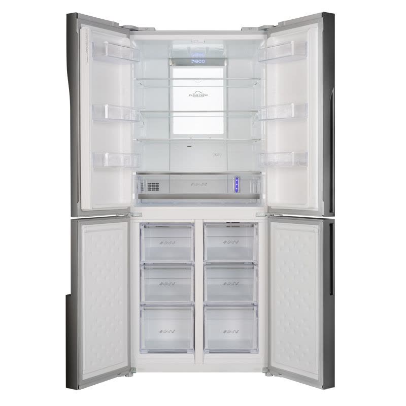 惠而浦冰箱 BCD-445WMGBW波尔卡金 变频风冷 十字对开门 玻璃面板 冰箱图片