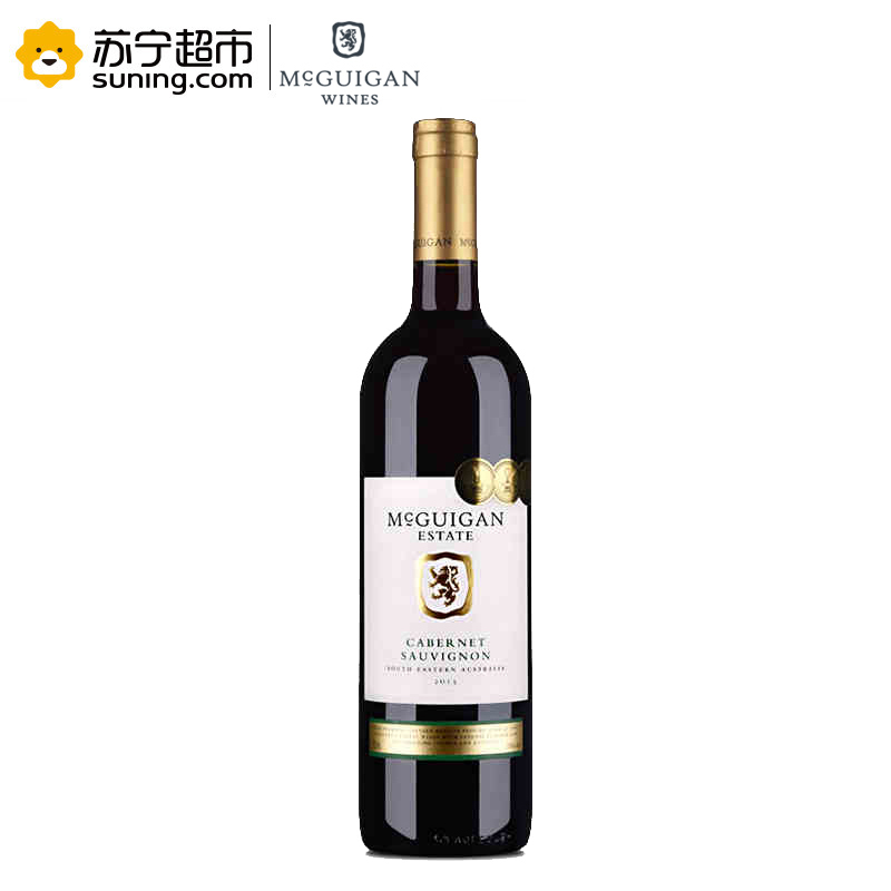 澳大利亚原瓶进口 麦格根庄园赤霞珠干红葡萄酒750ml*6 整箱装