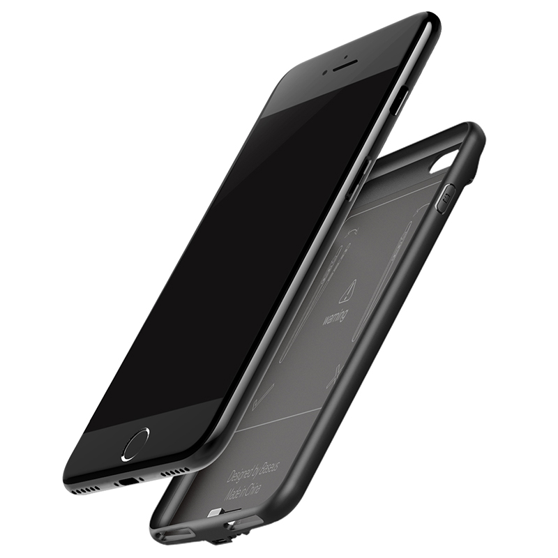 倍思 BASEUS 格致 移动电源背夹手机壳 2500 毫安 苹果 iPhone7高清大图