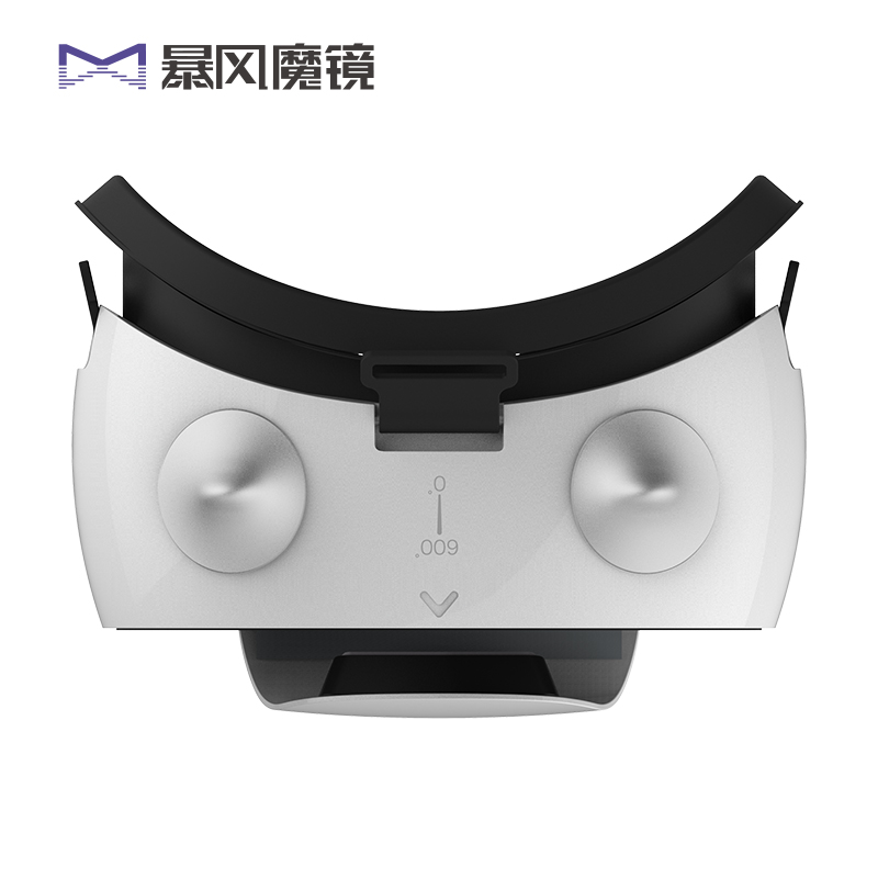 暴风魔镜小Q 皓月白 虚拟现实VR眼镜 3D头盔 魔性小耳朵高清大图