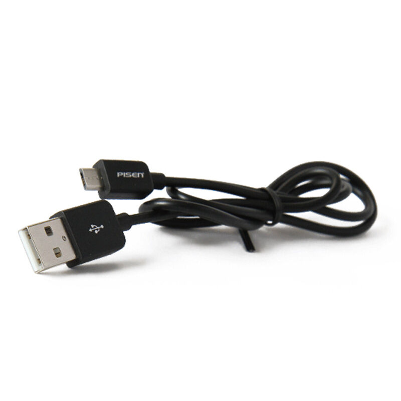 品胜 PISEN数据线手机充电线适用安卓MICRO USB 智能通用充电线1.5m黑色高清大图