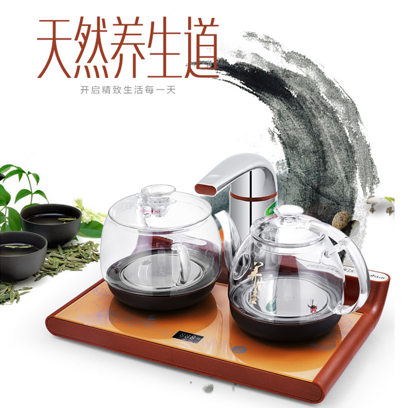 荣事达(Royalstar)全自动上水壶EGM10S抽水壶电热水壶保温全不锈钢电水壶正品
