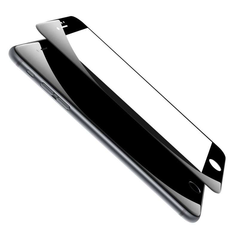 倍思 苹果iPhone7plus/8plus 苹果7plus/8p钢化膜/手机保护膜/手机贴膜/手机钢化膜5.5寸黑色