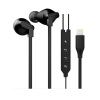 先锋(Pioneer)i800 数字音乐降噪入耳式耳机 Lightning接口 黑色