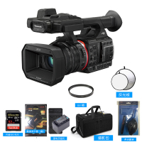 松下(Panasonic)4K、无线摄像机AG-FC100MC高清便携式摄录一体机 专业摄像机 婚庆套餐