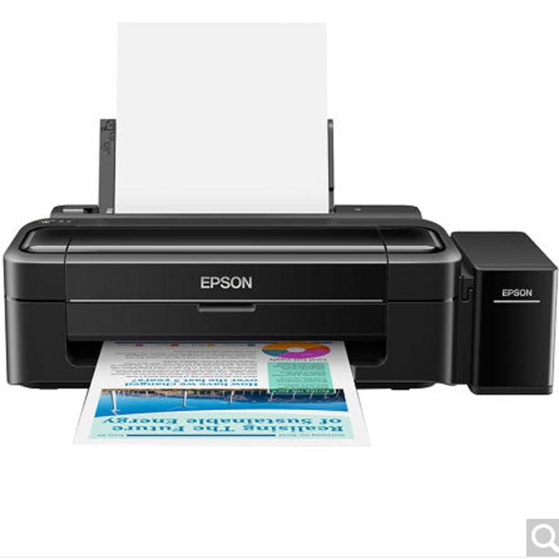 爱普生(EPOSN)彩色墨仓式喷墨打印机 照片打印机 A4打印机 相片打印机 L310四色连供墨仓打印机