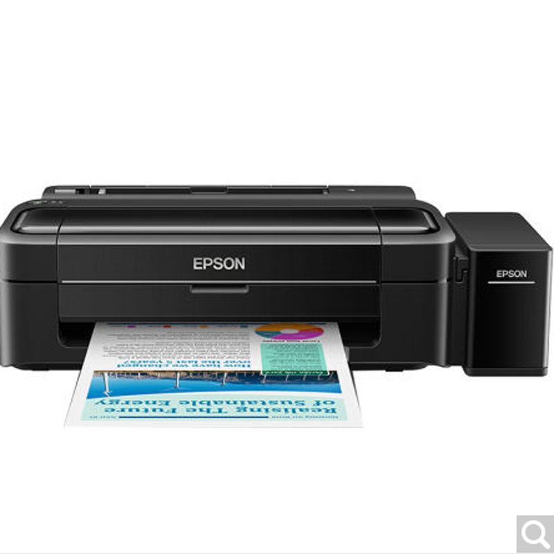 爱普生(EPOSN)彩色墨仓式喷墨打印机 照片打印机 A4打印机 相片打印机 L310四色连供墨仓打印机高清大图