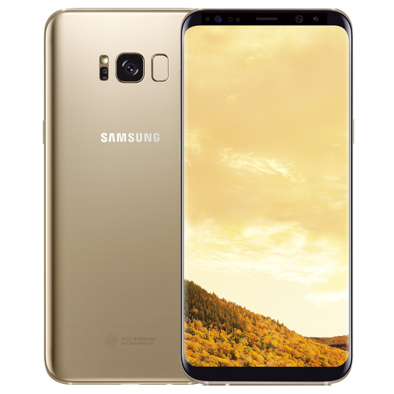 SAMSUNG/三星 Galaxy S8(G9500)4G+64G 绮梦金 全网通 4G手机