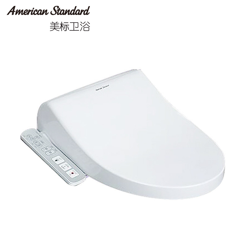 美标 AmericanStandard e洁明韵系列智能电子盖板双喷头智能马桶盖洁身器标准型 短款 CEAS7SS3