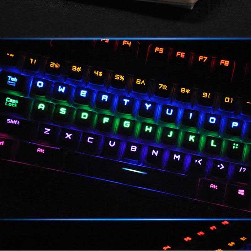 雷柏(Rapoo)V510S 黑色青轴 背光防水机械游戏键盘图片