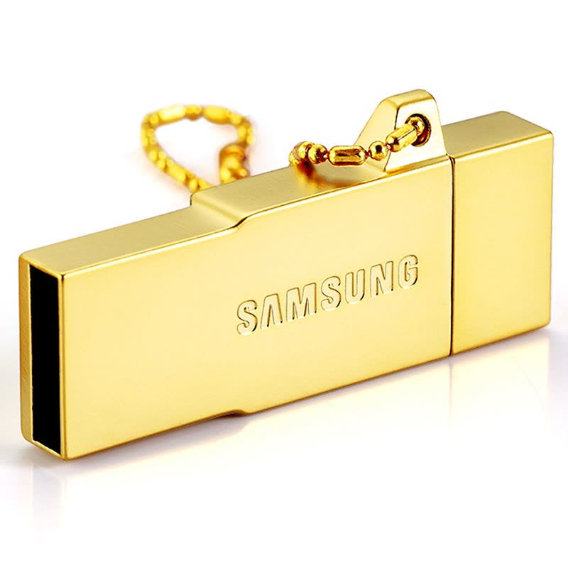 三星(SAMSUNG)金属OTG读卡器 OTG/USB/随意扩展 三合一 金色款图片