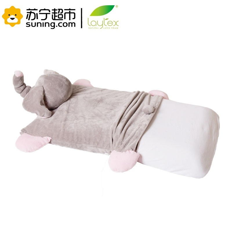 LAYTEX乳胶枕 泰国原装进口枕芯枕头 卡通枕 成人儿童萌翻抱枕多功能枕 经久耐用