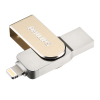 飞利浦(PHILIPS)苹果U盘 AD606 (64G) 苹果手机u盘64g外接iPad内存扩容器 iPhone6U盘