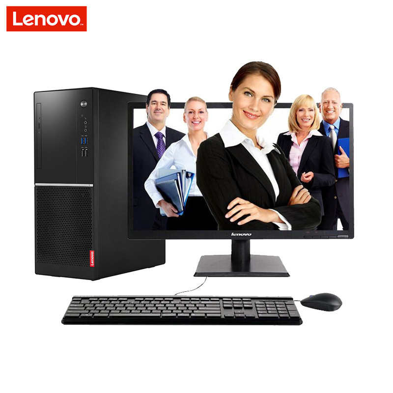 联想(Lenovo)扬天商用M2601k台式电脑+21.5WLED(G3930 4G 500G DVD W10)