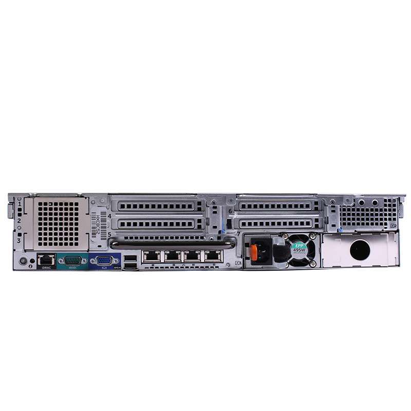 戴尔(DELL)R730服务器2*E5-2620V3/16G/3*600G/495W冗余电源/DVDRW/三年