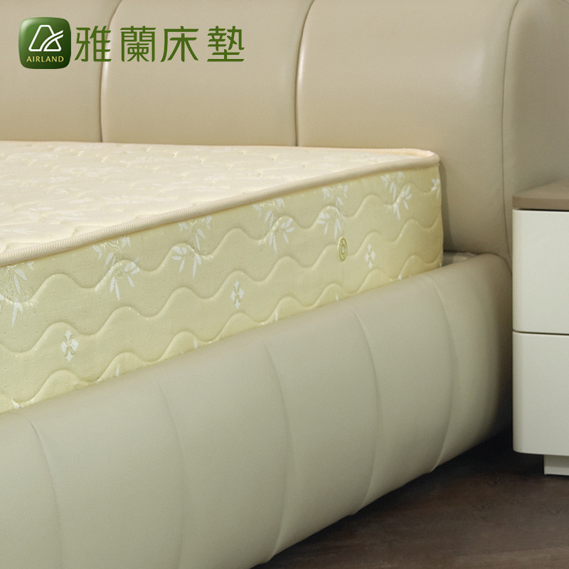 【苏宁自营】AIRLAND香港雅兰床垫 OLAF 五区护脊弹簧床垫 单/双人床垫 简约现代卧室床垫1.5/1.8米高清大图