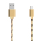 倍斯特数据线2A高速快充尼龙编织USB传输线安卓手机通用充电线1米