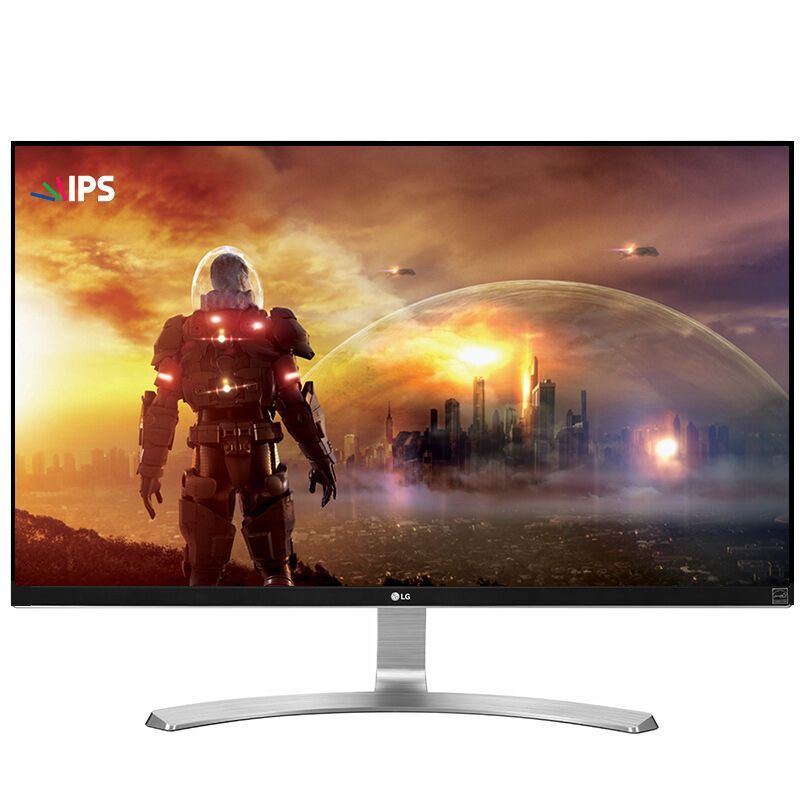 LG 27UD68-W 27英寸4K IPS硬屏 低闪屏 滤蓝光 LED背光 液晶显示器