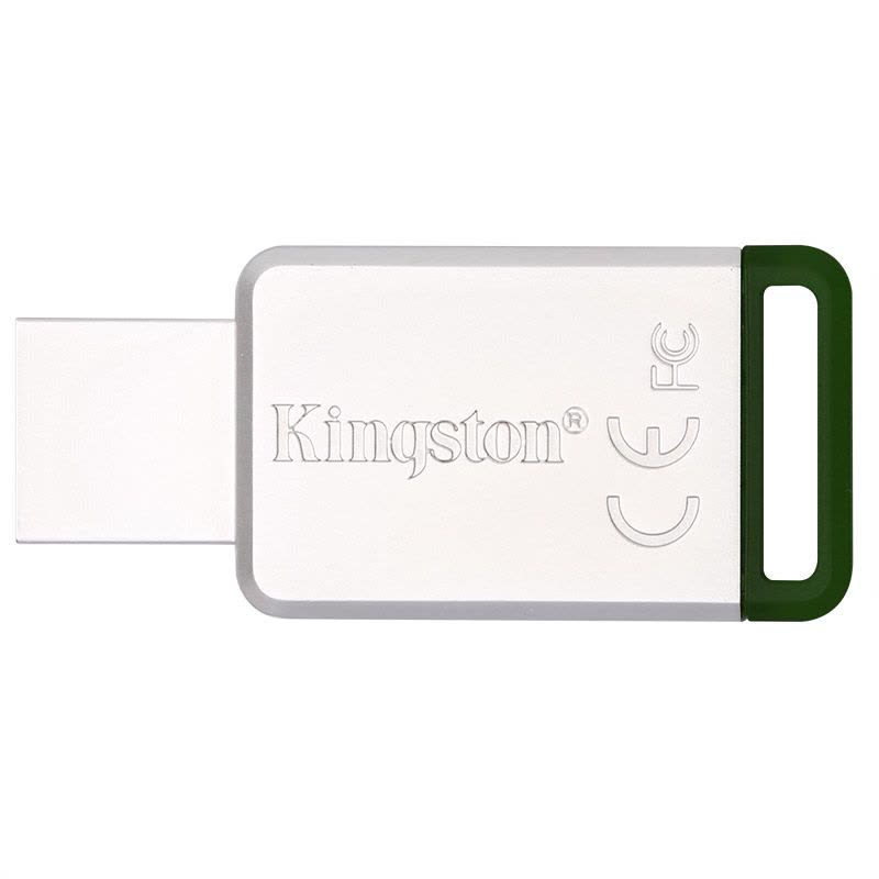 苏宁自营金士顿(Kingston)USB3.1 16GB 金属U盘 DT50 绿色图片
