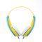 杰伟世(JVC)HA-KD5 头戴式儿童耳机 健康保护听力音量控制 黄蓝色