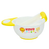 费雪牌(FISHER-PRICE) PP婴儿研磨碗宝宝蔬果泥食物研磨器手动辅食碗料理 FP-8014 黄色300ML