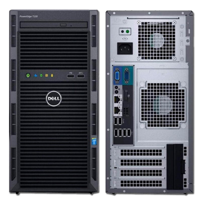 戴尔 DELL T130服务器（E3-1220V5/8G/1T SATA非热插拔/DVDRW）三年上门服务