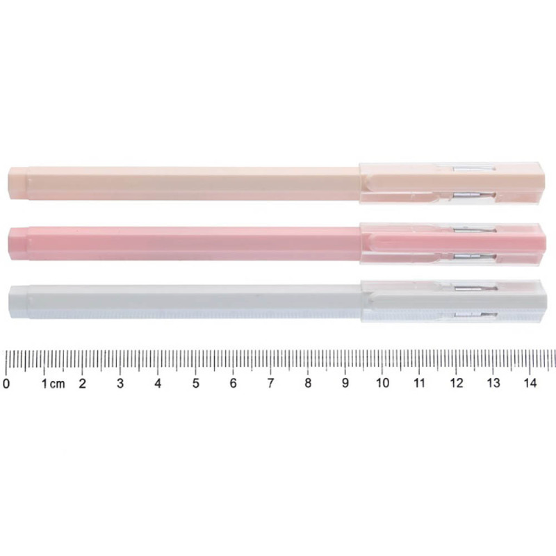 晨光(M&G)AGPA0401黑色中性笔 12支/盒 0.35mm 中性笔 签字笔 水笔 糖果色六角笔壳 书写笔类