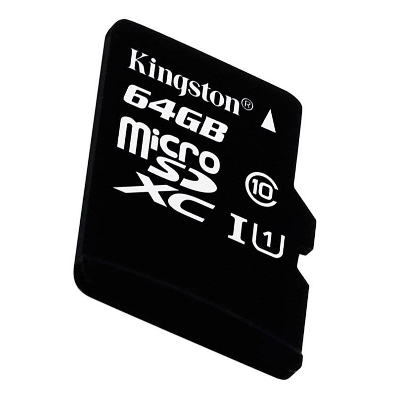 金士顿(Kingston)64GB 80MB/s TF(Micro SD) Class10 UHS-I高速相机存储卡图片