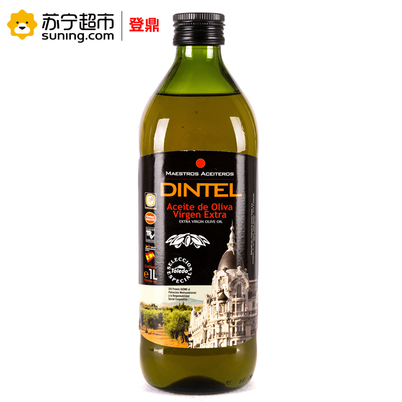 登鼎dintel 特级初榨橄榄油 1L 西班牙原装进口