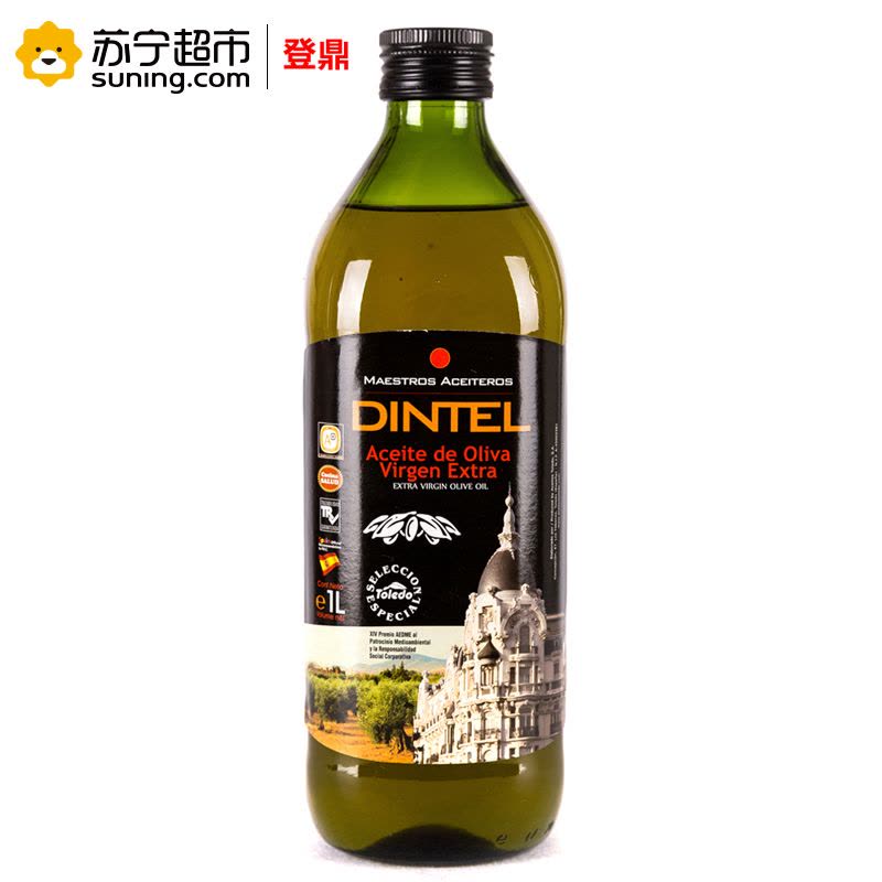 登鼎dintel 特级初榨橄榄油 1L 西班牙原装进口图片
